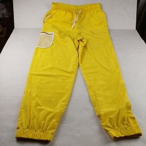 Forever 21 Yellow Joggers w Cargo Pocket